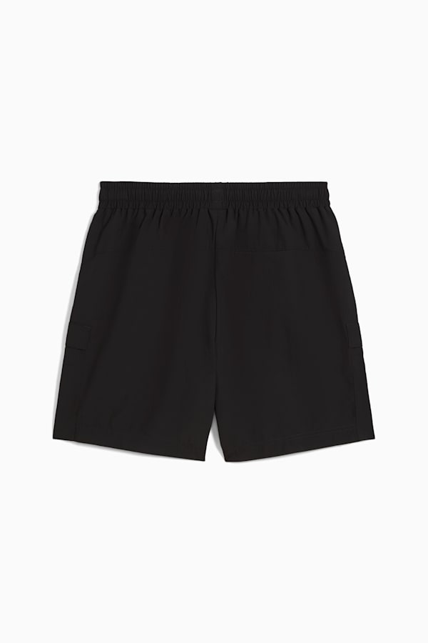 WARDROBE Essentials Relaxed Cargo Shorts 6" Men, PUMA Black, extralarge